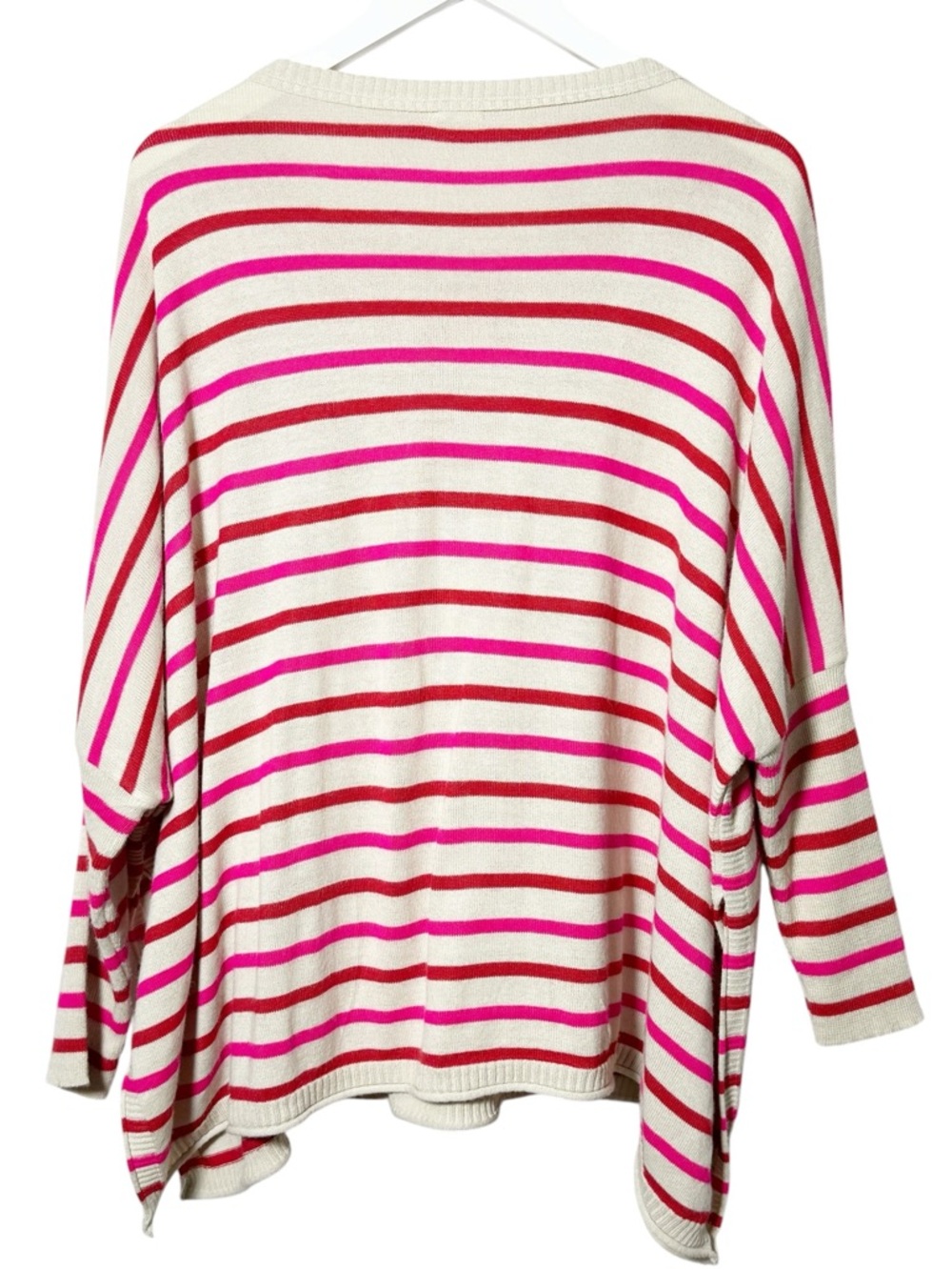 MERSEA Catalina Crewneck Sweater in Poppy Stripe OS - Picture 4 of 11